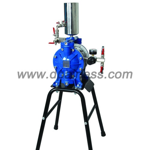 compact penumatic double membrane pump K40 low pressure fluid transfer pump